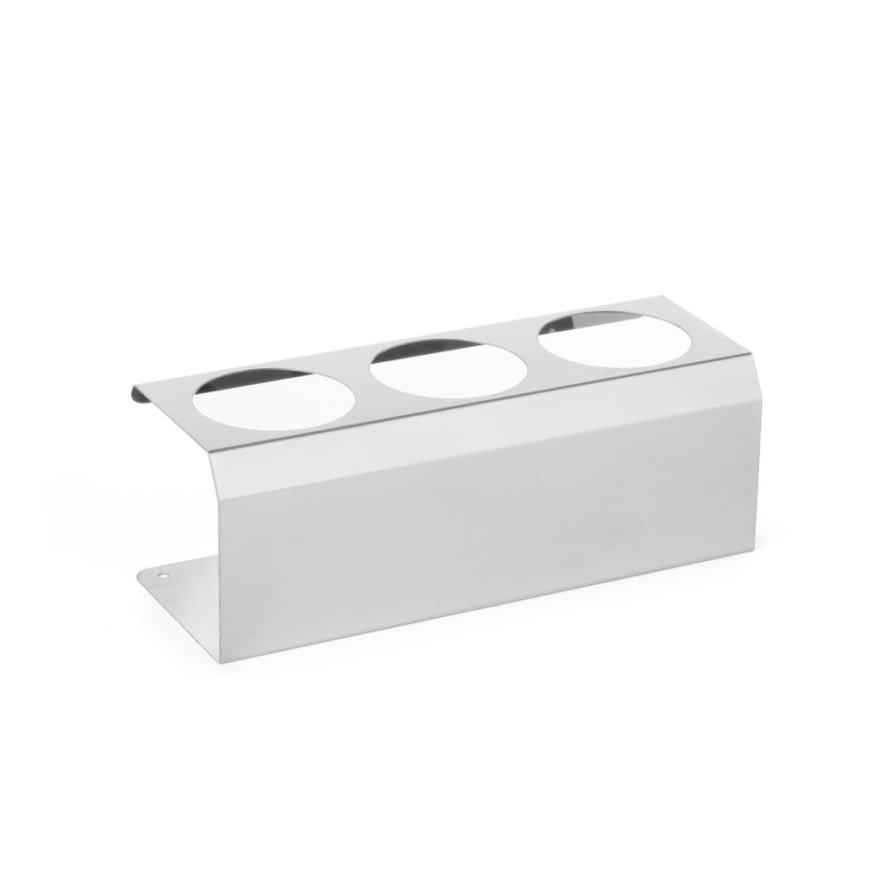 Suporte para molhos, HENDI, 3 orifícios ¸70 mm, 274x102x(H)98mm