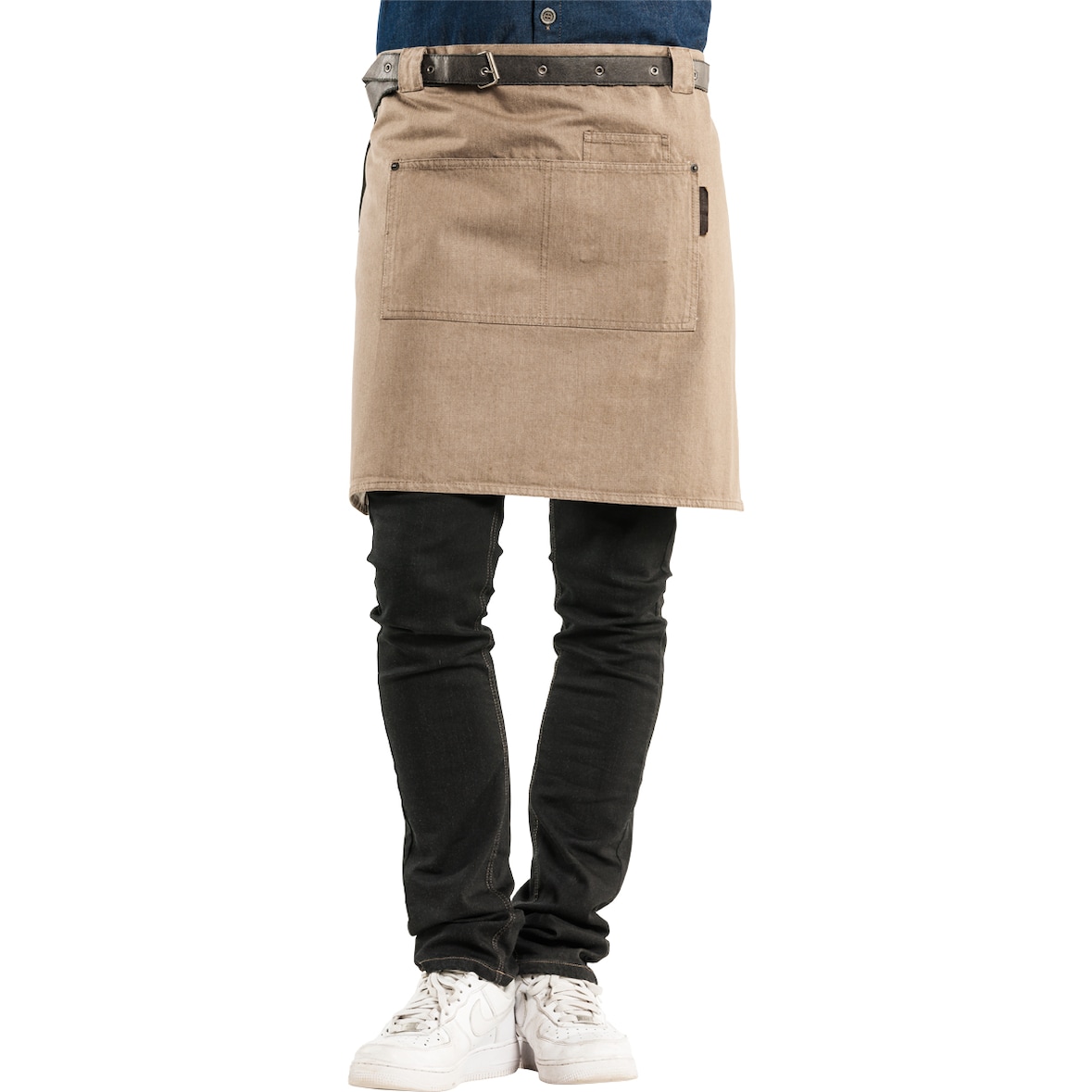 Warm Vorderseite Forene Kochschürze beige