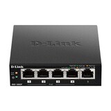 thumbnail of D-Link DGS-1005P/E Switch 5 porte PoE+ Gigabit, 4 porte PoE+, 60W