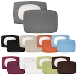 thumbnail of 2er Pack Spannbezug Bezug für Nackenkissen Kissen Baumwolle 40x60cm