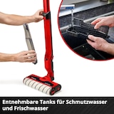 thumbnail of Einhell Akku Hartbodenreiniger CLEANEXXO 18 V + 2,5Ah Akku Starterkit