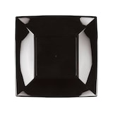 thumbnail of MONOUSO - Wiederverwendbare Robuste Teller Flach Schwarz "Nice" PP 18cm (300 Stück)