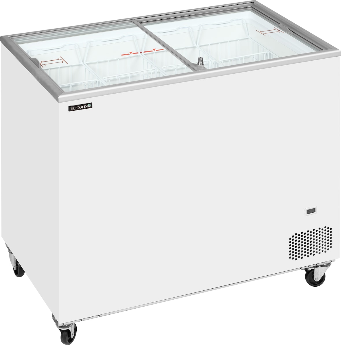 TEFCOLD Eiscrem-Gefriertruhen IC301SC 296l Weiß