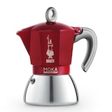 thumbnail of Bialetti Moka Induktion Mokka-Kanne 0,28 l Rot, Edelstahl