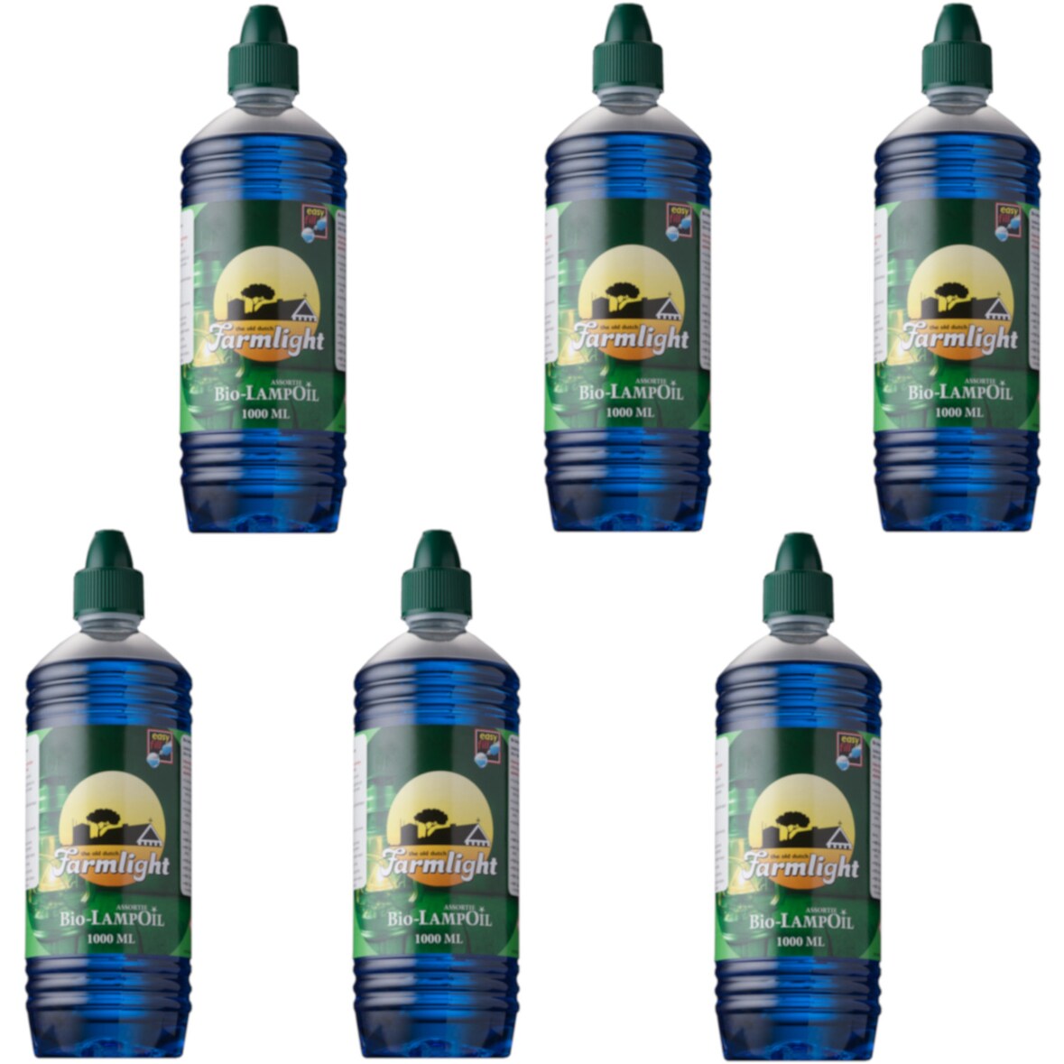 Moritz 6 Liter Lampenöl blau farbig für Öllampen Bambusfackeln Gartenfackel und Wandfackeln