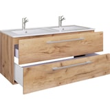 thumbnail of VCM Badmöbel Waschtisch Budasi Honig-Eiche H. 51 x B. 112 x T. 46 cm