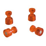 thumbnail of Franken Magnet HMH1805 rund 11x18mm orange 4 St./Pack.