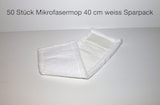 thumbnail of CleanSV® Microfasermop Profi 40 cm weiss 50 Stück Sparpack