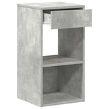 thumbnail of vidaXL Nachttische mit Schublade 2 Stk. Betongrau 35x34x66,5 cm
