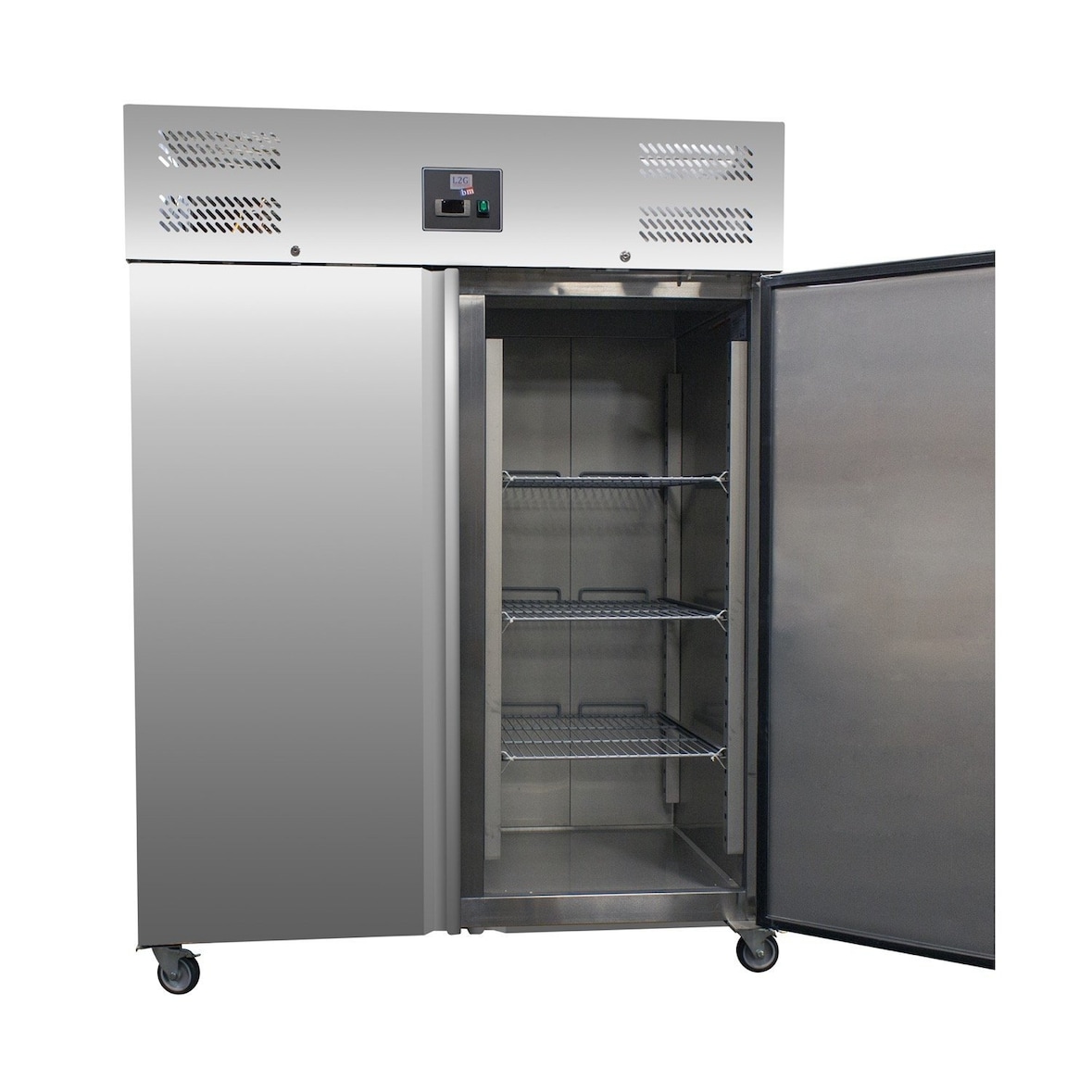 Armoire négative 1400 Litres 2 portes GN2/1 Inox