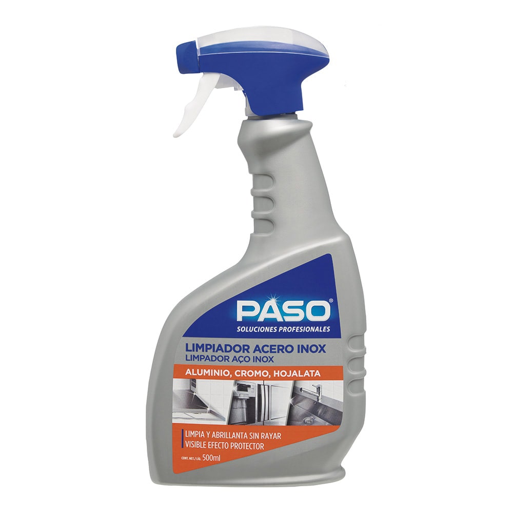 PASO - Pulitore per acciaio inox step 500Ml 703022