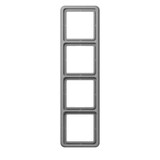 thumbnail of Jung Rahmen 4-fach gr CD 584 GR CD584GR