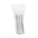 thumbnail of MONOUSO - Coperchio PET Trasparente per Contenitore Salse 75 a 100ml Ø7,3cm (50 Pezzi)