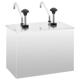 thumbnail of vidaXL Saucen-Spender Edelstahl 2 x 3,5 L