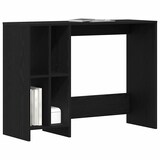 thumbnail of vidaXL Schreibtisch mit Regal Schwarz Eichen-Optik 102,5 x 35 x 75 cm