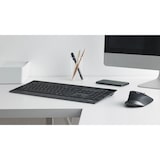 thumbnail of Rapoo 9900m Tastatur Schwarz