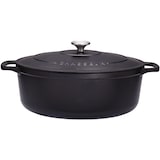 thumbnail of Le Chasseur Cocotte fonte émaillée ovale noir 35 cm 7.4 L Le Chasseur 071114