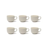 thumbnail of Excelsa set de 6 tazas jumbo Fashion White de cerámica 52 cl blanco
