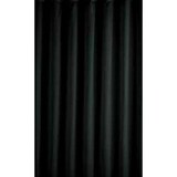 thumbnail of Textil Duschvorhang Uni Schwarz 180x200 cm - Überlänge perfekt für hohe Decken!