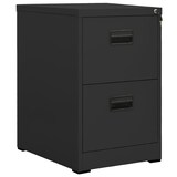 thumbnail of Décoshop26 - Büroschrank mit Schubladen 2 Schubladen 46 x 62 x 72,5 cm anthrazitfarbener Stahl DEC024501