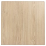 thumbnail of Set tavolo alto in laminato rovere naturale e 2 sedie grigie