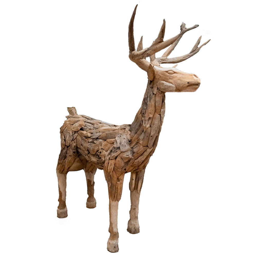 Renne   -  Marron Autre forme Bois Amadeus 60.00x165.00 cm