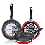 thumbnail of Magefesa K2 Roja 2 Frigideiras 20-24cm, Indução, Antiaderente STONE PFOA-Free Aço, Vermelho