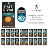 thumbnail of Café en Capsules Aluminium - Café Royal Pro | 200 Dosettes - Decaffeinato - Compatibles avec les Machines à café Nespresso®* Alu à usage Domestique