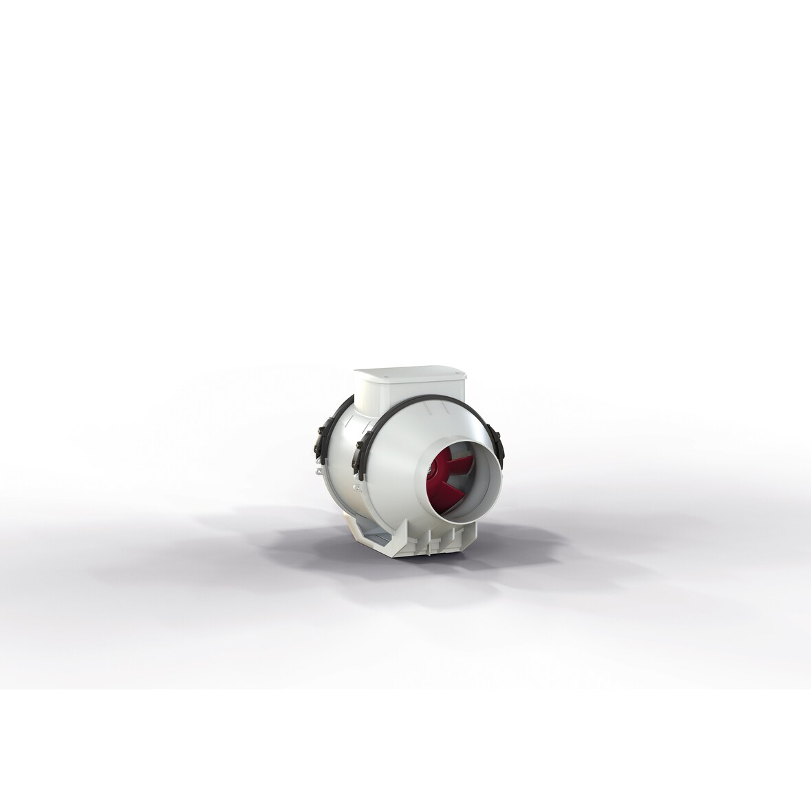 Rohrlüfter Lineo 100 Luftleistung bis 255 m³/h Grau / Silber / Titan 23