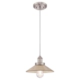 thumbnail of Pendelleuchte Bonnie Nickel / Spiegelglas mit 1 Lampe