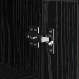 thumbnail of vidaXL Sideboard Schwarz Eichen-Optik 34,5 x 34 x 90 cm