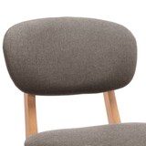 thumbnail of vidaXL Barhocker 2 Stk. Taupe Stoff