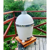 thumbnail of Churrasqueira kamado B10 Grande RAL feito à mão em terracota, 64 x 91 x 70 cm, 100 kg. Diâmetro interior 53cm