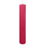 thumbnail of Rillen Kerzen Magenta 300 x Ø 45 mm, 4 Stück