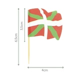 thumbnail of MONOUSO - Flaggenpicker "Euskadi" 6,5cm (24 Einh.)