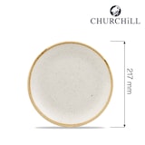 thumbnail of Churchill Set 12 Piatti Piani Stonecast Barl White, Bianco, 22cm