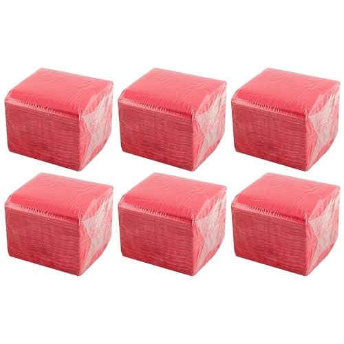 Hostelnovo - Guardanapo Microponto 10 x 10 Vermelho (600)