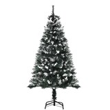 thumbnail of HOMCOM Árvore de Natal 150 cm Árvore de Natal Automática com 378 Ramos 41 Decorações Suporte em Aço Base Dobrável e Removível para Sala Verde