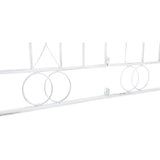 thumbnail of Conjunto de 4 cercas de jardim acelga branco antigo.