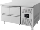 thumbnail of vaiotec Kühltisch / 4 Schubladen inkl. Aufkantung - Monoblock, 1360 x 700 mm