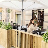 thumbnail of Séparateur d'Ambiances pour Terrasses avec Rambarde Pliable 150 x 12 x 75 cm