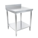 thumbnail of METRO Professional Mesa de trabajo GWTS4077B, acero inoxidable, 70 x 70 x 85 cm, plata