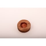 thumbnail of Kerzenhalter und Teelichthalter Holz Natur (Innen Ø 4 cm, Außen 8 cm)