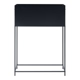 thumbnail of Helloshop26 - Pflanzenständer mit integrierter Metallschale 100 x 70 x 30 cm schwarz 03_0010710