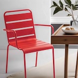 thumbnail of Poltrona in metallo rosso