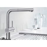 thumbnail of BLANCO LINUS-S Armatur / Chrom / Zugauslauf / Niederdruck -