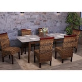 thumbnail of Set di 2 sedie da pranzo in vimini sedia M45 sedia in vimini di banana ~ leggero, senza cuscino