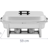 thumbnail of Royal Catering Chafing Dish 2 pezzi - 2 x 8 L - Con contenitore GN -