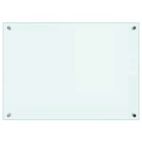 thumbnail of vidaXL Küchenrückwand Weiß 70x50 cm Hartglas