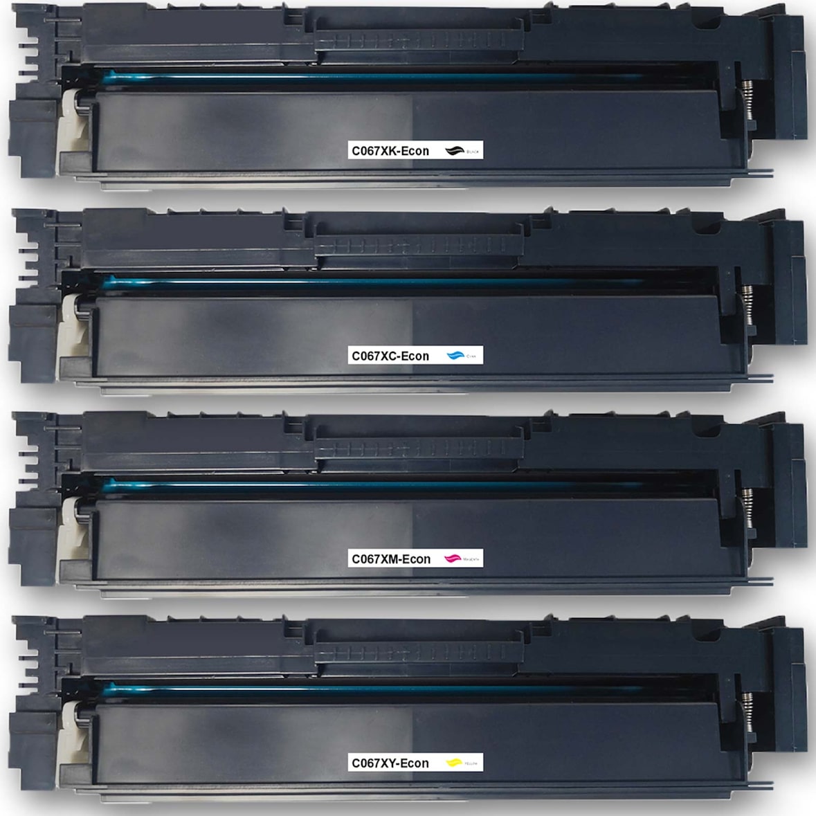 Kompatibel Canon 067H Toner-Set für i-SENSYS LBP-631 Cw - CMYK Multipack